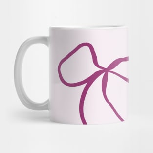 Coquette pink bow Mug